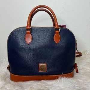 Satchel navy bag by Dooney&Bourke